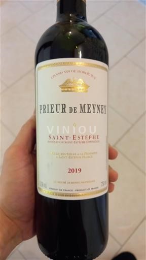 Bordeaux Saint-Estèphe Prieur de Meyney 2019