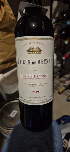 Bordéus Saint-Estèphe Prieur de Meyney 2019