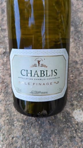Bourgogne Chablis La Chablisienne Le Finage Ikke årgangsbestemt