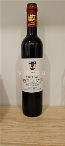 Bordeaux Haut-Médoc Château Lamage La Batis 2009