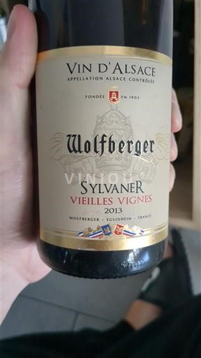 Alsace Wolfberger Vielles Vignes 2013