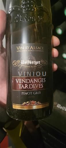 Elsass Vendanges Tardives Wolfberger Vendanges Tardives Pinot Gris 2016