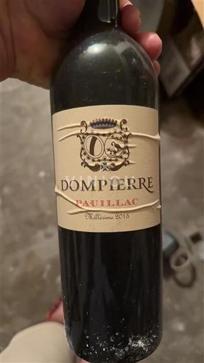 Bordeaux Pauillac Dompierre 2013