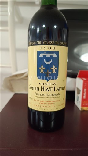 Bordéus Pessac-Léognan Grand Cru Château Smith Haut Lafitte 1988