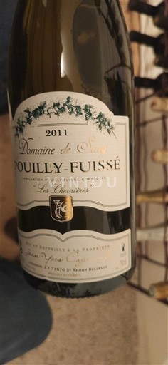 Burgundsko Pouilly-fuissé Domaine Soucy Les Chevrières 2011