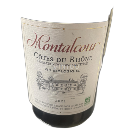 Thung lũng Rhône Côtes-du-rhône Montalcour 2021
