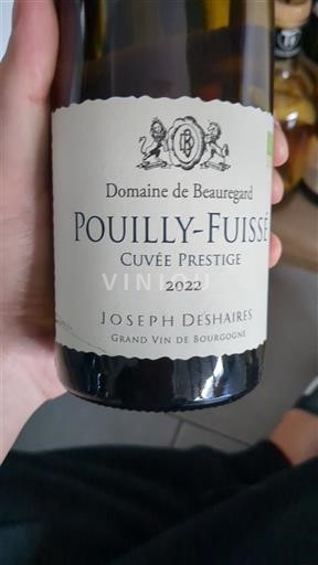 Bourgogne Pouilly-fuissé Domaine Beauregard Prestige 2022