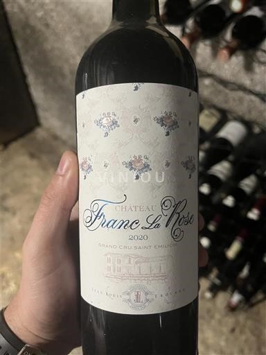 Bordeaux Saint-Émilion Grand Cru Grand Cru Château Franc La Rose 2020