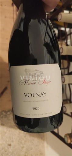 Burgundy Volnay Maison Sips 2020