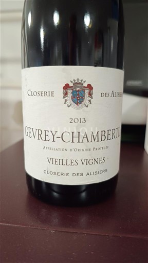 Burgundy Gevrey-Chambertin Closerie des Alisiers Vieilles Vignes 2013
