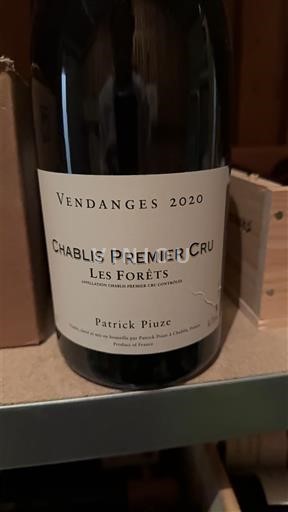 Borgonha Chablis Premier Cru Patrick Piuze Les Forêts 2020