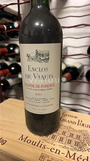 Bordeaux Lalande-de-pomerol Enclos de Viaud 2001