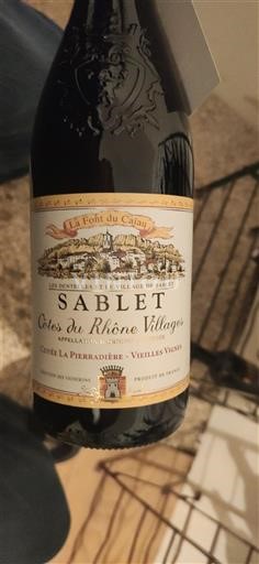 Thung lũng Rhône Không được chỉ định La Forêt du Calvaire La Pierradière - Vieilles Vignes 2022
