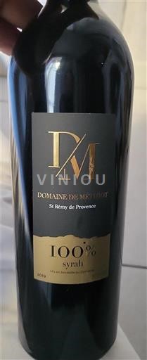 Alpes và các vùng Rhodanien Alpilles Domaine Métifiot 100% Syrah 2019