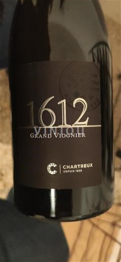Dolina Loare Dunaj Les Chartreux 1612 Grand Viognier 2023