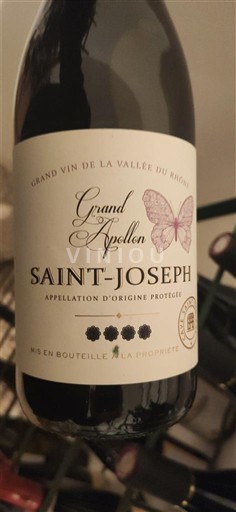 Thung lũng Rhône Saint-Joseph Grand Apollon Không niên vụ