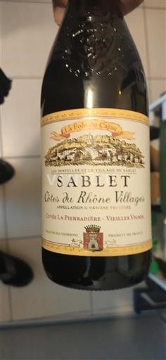 Thung lũng Rhône Không được chỉ định Les Vins du Castelas La Pierrehardière - Vieilles Vignes Không niên vụ