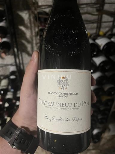 Rhônedalen Châteauneuf-du-Pape François-Xavier Nicolas Le Jardin des Papes 2018