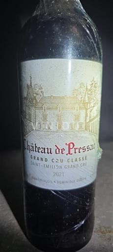 Bordeaux Saint-Émilion Grand Cru Grand Cru Château Pressac 2021