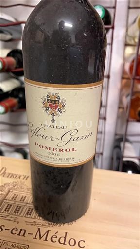 Bordeaux Pomerol Château Fleur Gazin 2006