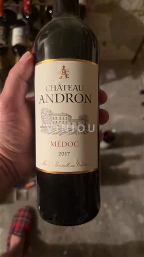 Bordéus Médoc Château Andron 2017