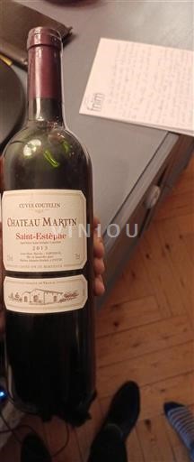 Bordéus Saint-Estèphe Château Martin Coutelin 1993