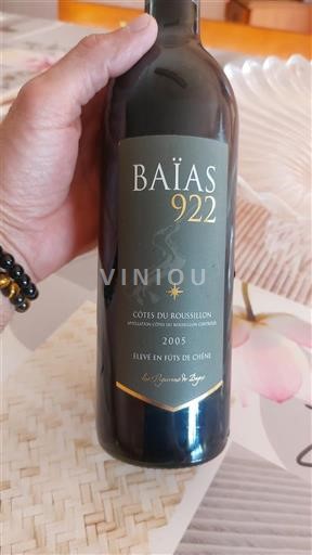 Roussillon Côtes-du-Roussillon Les Vignerons de Baixas Baïas 922 2005