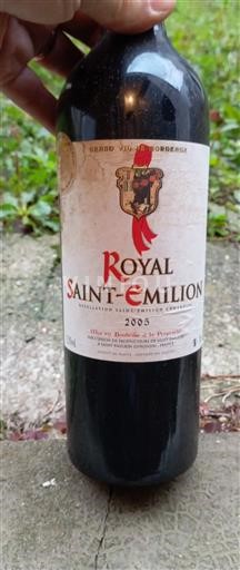 Bordeaux Saint-Émilion Royal 2005