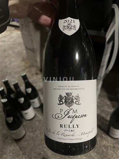 Borgogna Rully Premier Cru J.M. Jacquesson Clos de la Raclure - Monopole 2021