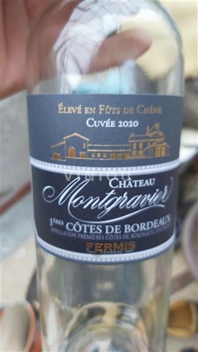 Bordeaux Premières Côtes de Bordeaux Château Montgravier 2020