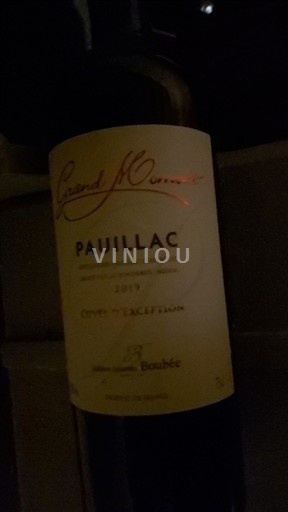 Bordeaux Pauillac Maison Boubee d'Exception 2019