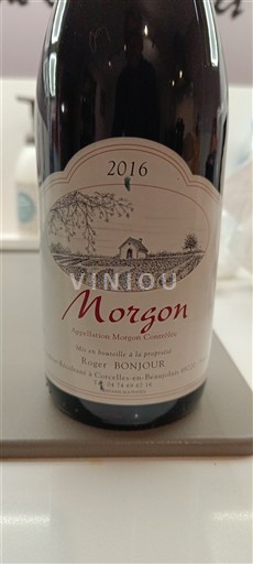 Beaujolais Morgon Roger Bonjour 2016