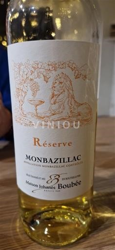 Sudoeste Monbazillac Maison Johanès Boubée Réserve Não Sazonado