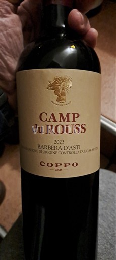 Piemonte Barbera d'Asti Coppo Camp du Rouss 2023