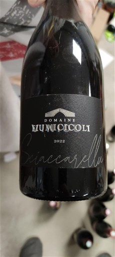 Corse Không được chỉ định Domaine Fiumicicoli Sciaccarellu 2022