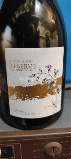 Burgundy Domaine Fleury Réserve Non-Vintage