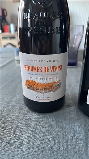 Rhônen laakso Beaumes de Venise Domaine Vaubelle Sourias 2024