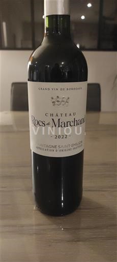 Bordoja Montagne-saint-émilion Château Rocs de Marchand 2022
