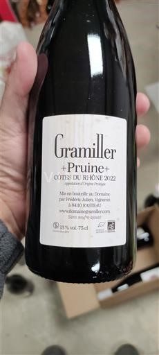 Rhône Valley Côtes du Rhône Gramiller Pruine 2022