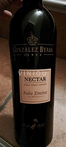 Andalousie Gonzalez Byass Nectar Pedro Ximénez Non Millésimé