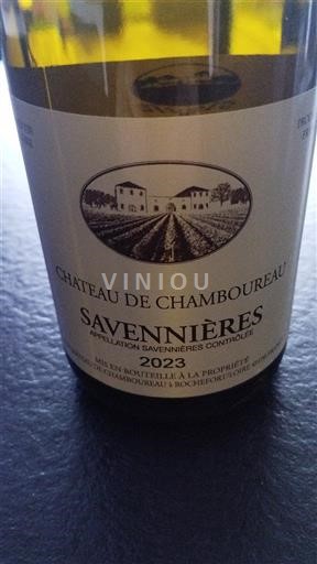 Thung lũng sông Loire Savennières Château Chamboureau 2023