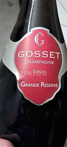 Champagne Sâm-panh Gosset Grande Réserve Không niên vụ