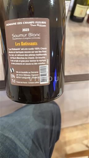 Valle della Loira Saumur Domaine Des Champs Fleuris Les Roissants 2023