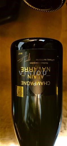 Champaña Champán Champagne Alain Navarre Sin añada