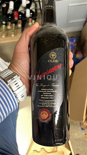 Tunis Mornag Clos Lansarine 2013