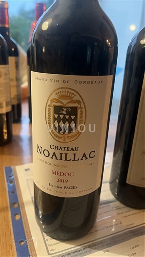 Bordeaux Médoc Cru Bourgeois Château Noaillac 2019