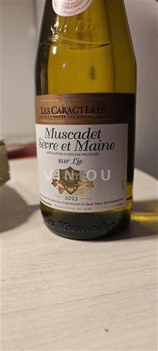 Thung lũng sông Loire Muscadet Sèvre et Maine Les Caractères 2023