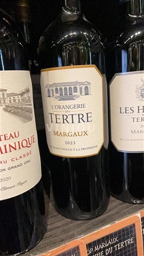 Bordeaux Margaux L'Orangerie du Tertre 2023