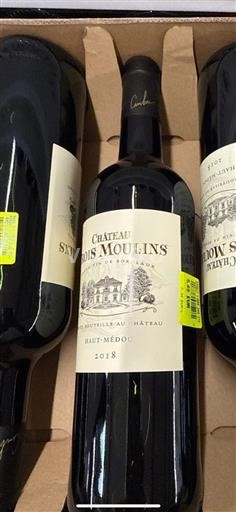 Bordeaux Haut-Médoc Château Bois Moulins 2018
