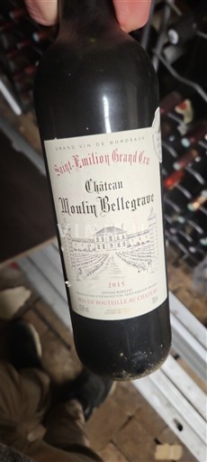 Bordo Сент-Емилион Гранд Кру Grand Cru Château Moulin Bellegrave 2015